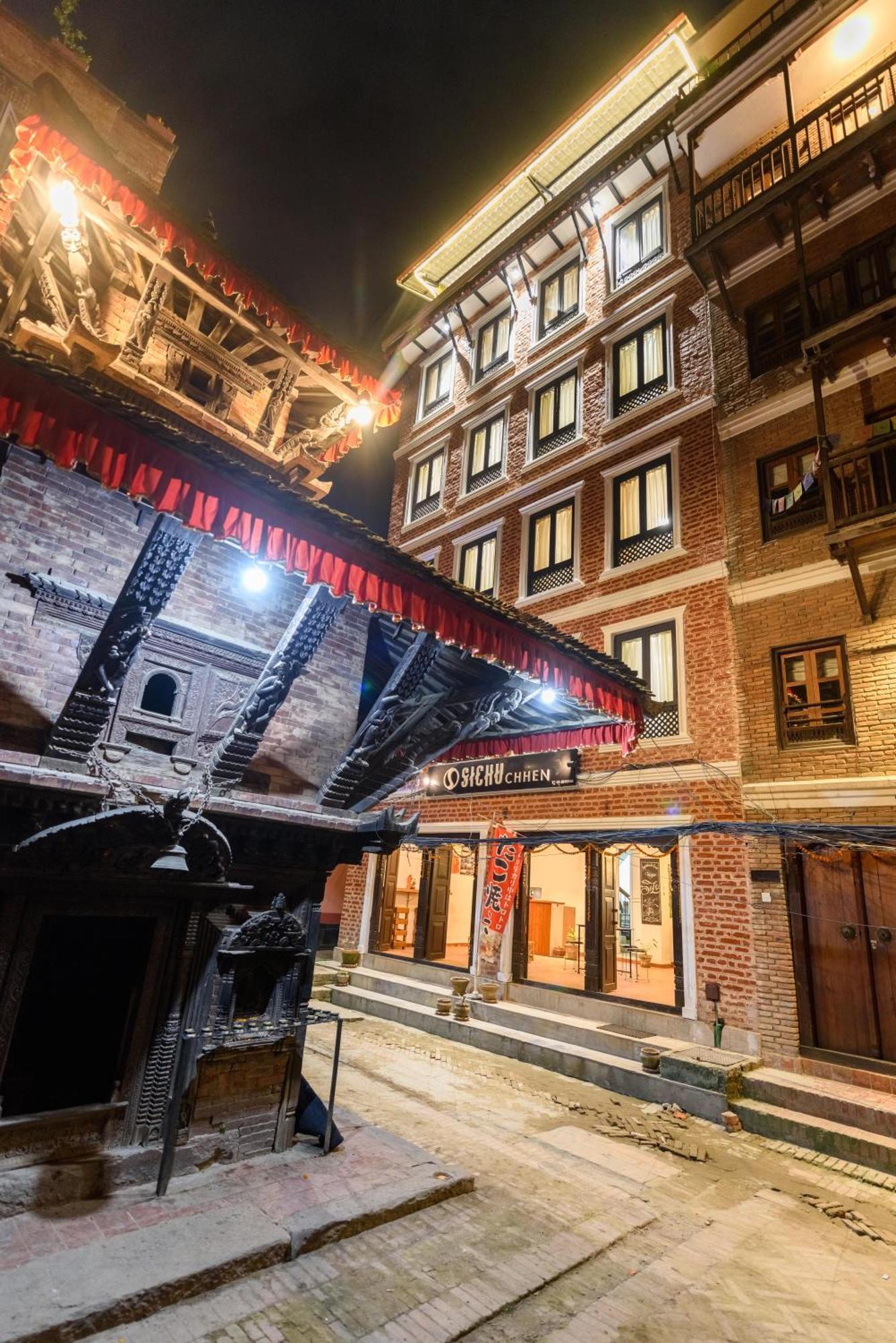 Apartmán Sichu Chhen Lalitpur Exteriér fotografie