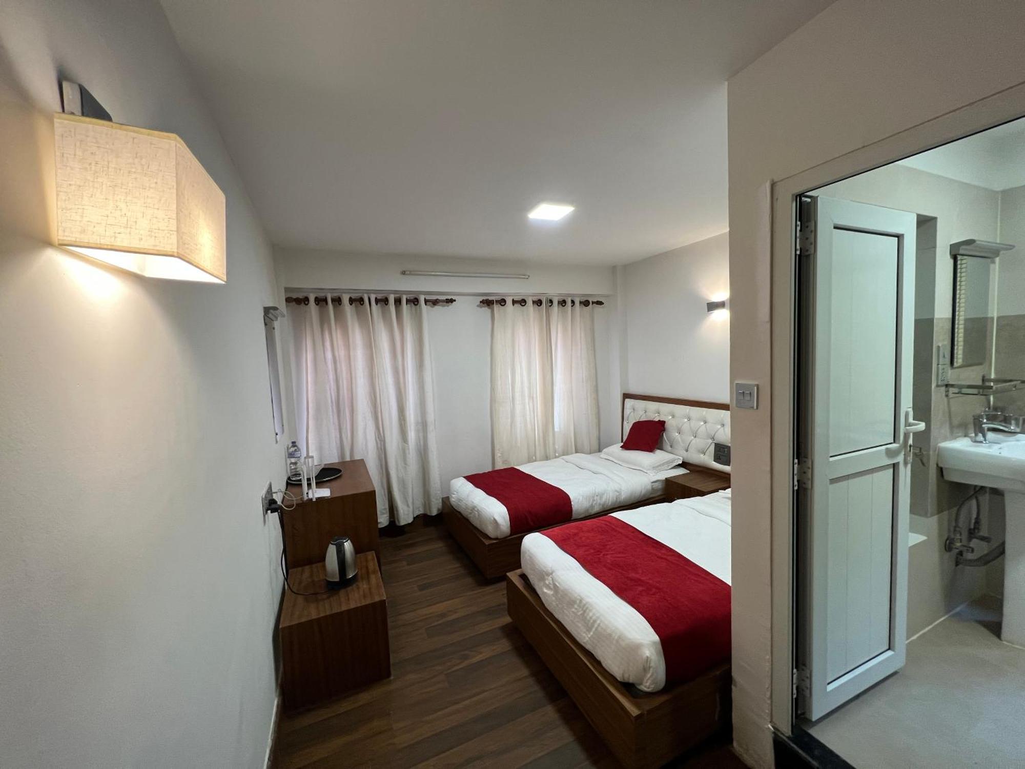 Apartmán Sichu Chhen Lalitpur Exteriér fotografie
